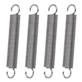 GUNGY Tension Springs with Hooks Stainless Steel Tension Spring Tension Spring 65 mm Outer Diameter 10 mm Wire Diameter 1.2 mm Hook Angle 90 Degree Maximum Tensile Force 3.2 kg 1.2 x 10 x 65 mm Pack