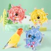 OKONOS Interactive Parrot Foraging Toy Hanging Bird Cage Toy for