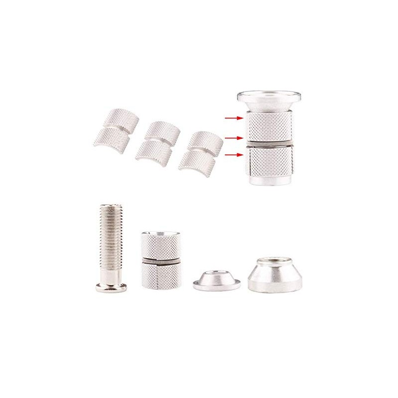 Free-fly Bike Stem Headset Top Cap,Aluminum Alloy Bicycle Headset Top