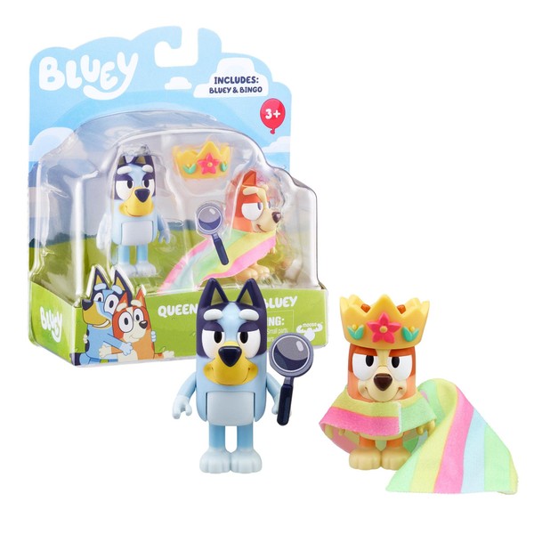 Giochi Preziosi Bluey Bly21300 Pair B Figures - Bluey Queen