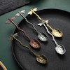 Retro Dragonfly Stainless Steel Coffee Spoon, Dessert Teaspoon, Creative Kitchen