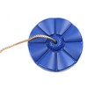 Heavy Duty Plastic Disc Tree Swing with PE Rope for