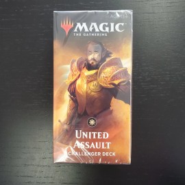 SEALED UNITED ASSAULT 2019 MONO WHITE CHALLENGER DECK MTG