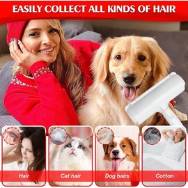 Pet Hair Remover Roller- Dog & cat Fur Remover with self-Cleaning Base