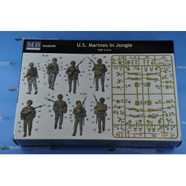 US MARINES IN JUNGLE 4 FIG WWII 1/35 MASTER BOX 3589