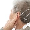 2 Set Binaural Black Hearing Aids Clip for Adults Seniors