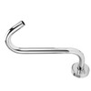 NPT1/2 Shower Arm SShape 8in Stainless Steel Electroplating Shower Head