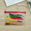 Clear Transparent Plastic Pencil Case for Exams & GCSE -