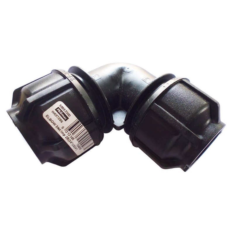 Philmac 20mm (1/2") Poly Equal Elbow 9522