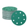 60-Pack 5 Inch 9 Hole 120 Grit Sanding Discs, Heavy-Duty
