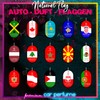 GLÜCKSBLATT premium Autoduft Autoparfüm Flagge TUNESIEN