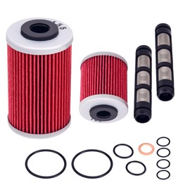 CTLLKG Oil Filter Service Repair Kit 75038046110 Compatible with 701 Enduro/Supermoto/Svartpilen/Vitpilen 2016-2023/690/Enduro/R/SMC/R/SMC Enduro/Hard Enduro Supermoto 2007-2023