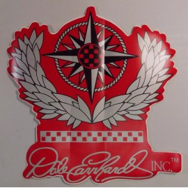 Nascar Decal Sticker Dale Earnhardt Inc Large Logo Vinyl 11"x10" DEI