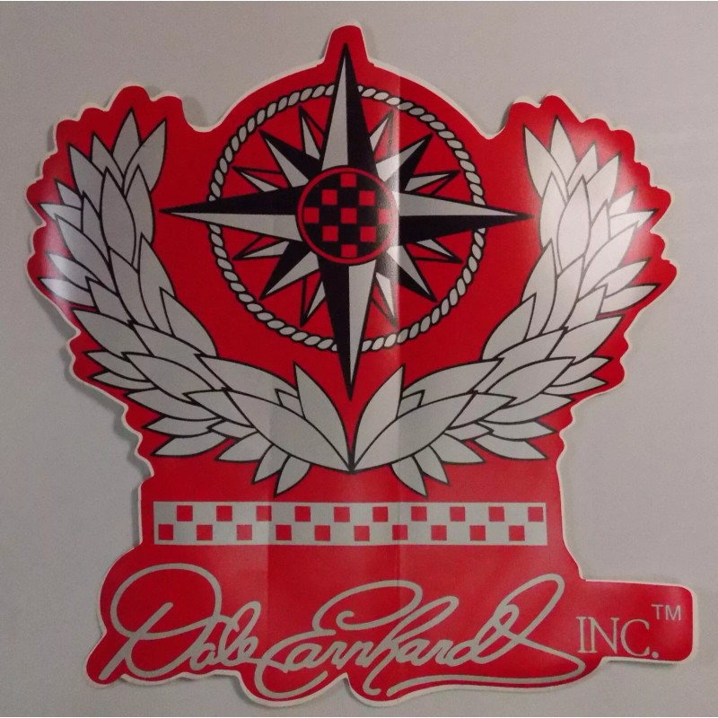 Nascar Decal Sticker Dale Earnhardt Inc Large Logo Vinyl 11"x10"