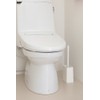 Yamazaki Sangyo Toilet Brush with Case, Satto White 135059