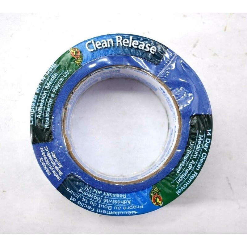 Duck Clean Release Blue Painter's Tape, 2-Inch (1.88-Inch x 60-Yard),