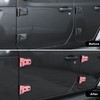 8PCS Door Hinge Cover Trim Accessories for 2018-2024 Jeep Wrangler