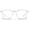 ROKA Hunter Ultra-Lightweight Square Frame Readers - Clear Frame -