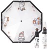 YasYouRi Folding Umbrella, Cat Paw Cat Pattern, Cute, Open and