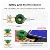 Dickno Top Post Battery Quick Disconnect Switch, Auto Battery Master