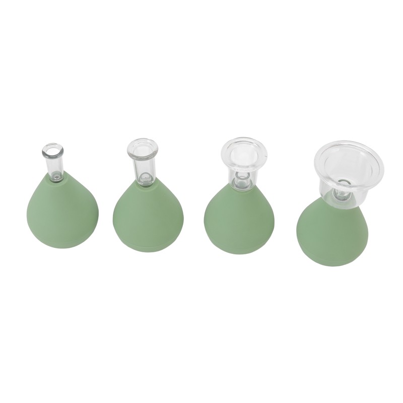 4Pcs Facial Cupping Therapy Set Help Sleep Tighten Skin Reduce