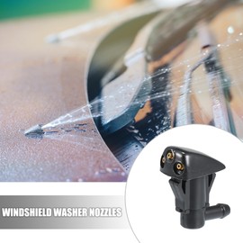 uxcell 1 Pair No.98630-2E100 Front Windshield Washer Nozzles Washer Spray Jet for Hyundai Tucson 2005-2008