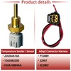 Engine Coolant Temperature Sensor 22630JA10A with 17" Wiring Harness PT2889