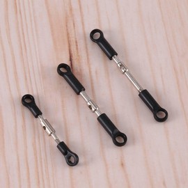 7Pcs Front Rear Tie Rod Linkage Servo Link Rod Set for 144001 144010 124016 124017 124019 RC Car Spare Parts