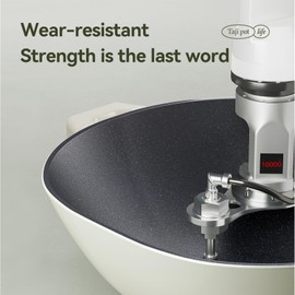 Ecowin 11 Inch Nonstick frying pan with lid, Ceramic Aluminum Flat Bottom Anti Scratch Skillet,Induction Compatible, PFOA Free