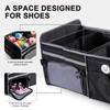 SugarFox Bold Color Block Trunk Organizer, Foldable with 26L Ice