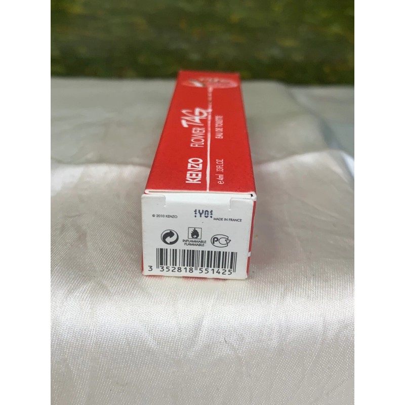 KENZO FLOWERTAG 4ML EDT MINI SPLASH (NEW WITH BOX)