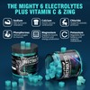 VIFSSG Electrolytes Gummies No Sugar, 120 Chewable Electrolyte Gummies with