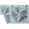 Seashell Stencils for Painting - on Wood, Walls, Canvas -
