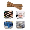 Flat Copper Rails, GEBAUM 105 x 20 x 3 mm