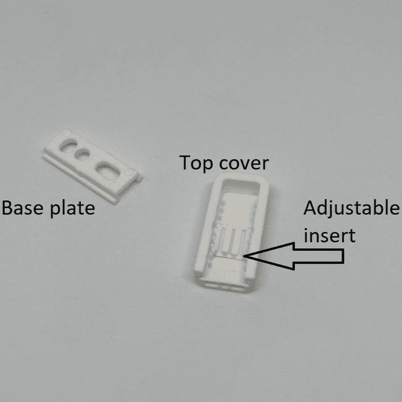 Hillarys 3-Part Cord Tension Shoe/Block (PL1010)