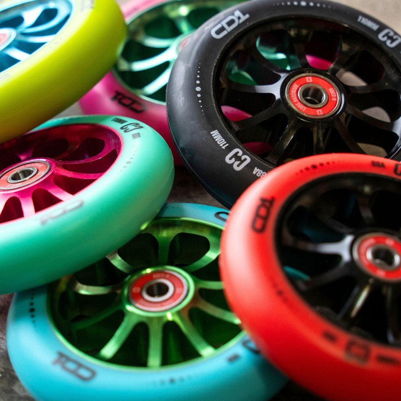 CORE CD1 Spoked Stunt Scooter Wheel 110mm ABEC 9 Bearings