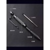 Lelukee Tungsten Steel Survival Tactical Writing Pen with Conical Pen