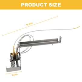 LanKstet HAXPLT1931 Natural Gas Pilot for Hayward H-Series Ed1 Style Pool Heater - includes Pilot Assembly, Pilot Tube & Fittings and Thermopile