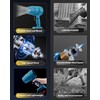 350000 RPM Cordless Leaf Blower -21V Handheld Design Lawn Blowers