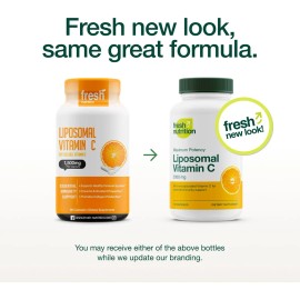 Fresh Nutrition Vitamina C Liposomal 2000mg 120 Cpsulas                                                                                               