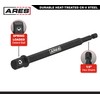 ARES 22023-6-Inch Impact Grade Socket Adapter Set - Turns Impact