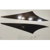 CROSSROADS RV 2010 SUNSET TRAIL DECALS 40x6.5" MAIN WAVE EXT