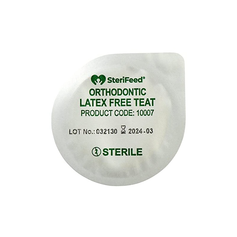 Sterifeed Baby Teat, Orthodontic, Disposable, Pack of 10