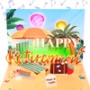 Ecloverlife 3D Pop Up Retirement Card with Music & Lights