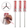 Auniwaig Y Tip Screwdriver, Magnetic Spanner Screwdriver, 45# Steel Tri-wing