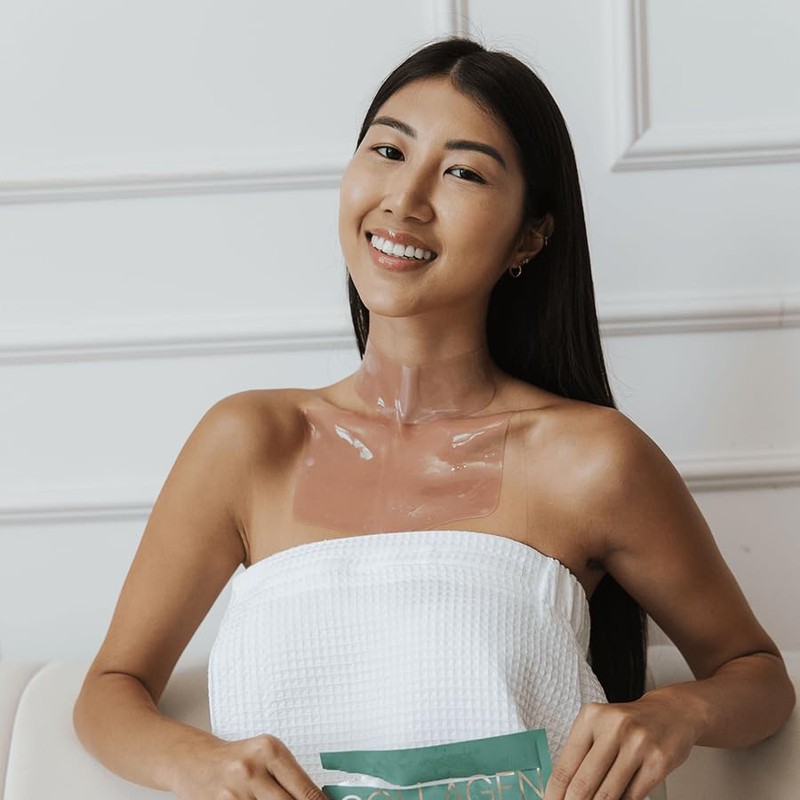 Karuna Máscara de colágeno de hidrogel para cuello y escote