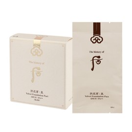 The Who Gongjinhyang Me Velvet Foundation Pact No. 21 Refill / 더후 공진향 미 벨벳 파운데이션 팩트 21호 리필