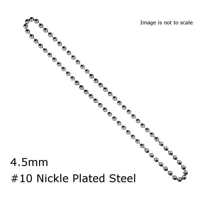 Roller Blind Beaded Pull Chain Extension, 4.5 MM Beaded Ball