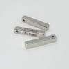 Rectangle Bar Engraving Blanks Stainless Steel Engraving Blank 10 Pack