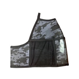 GALLON GEAR 1 Gallon Fitness Hydration Cover | Neoprene Insulated Cooling & Portable Gym Water Bottle Carrier | CASE with Storage Pockets (Digital Black CAMO)